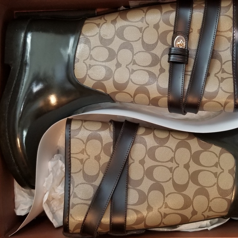 COACH Rainboots